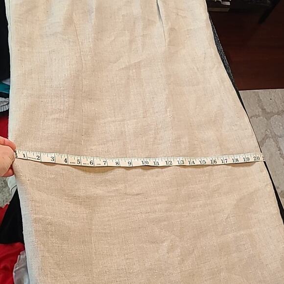 Karen Warren linen midi dress - Picture 8 of 12